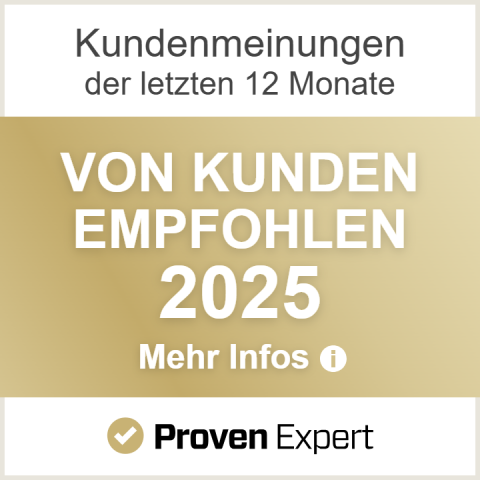 Proven Expert Von Kunden empfohlen