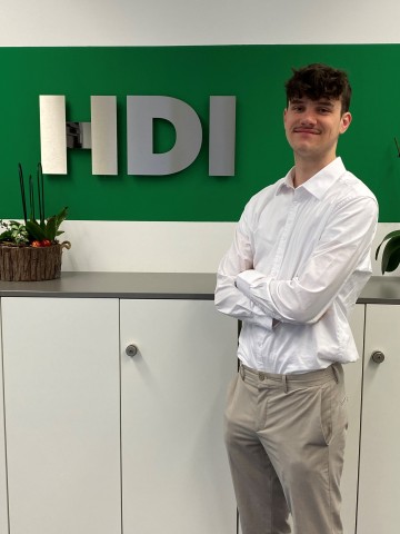 Auszubildender Jonas Frowein 