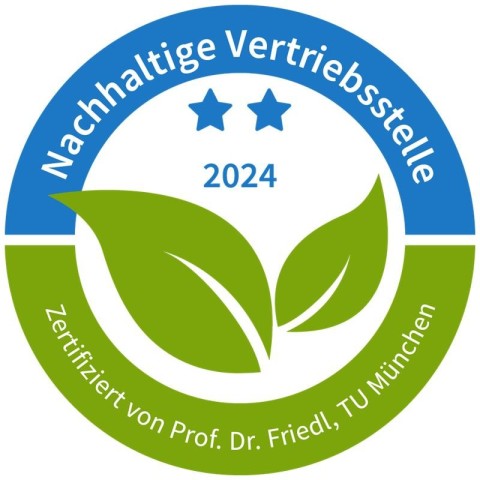 Siegel Nachhaltige Vertriebsstelle