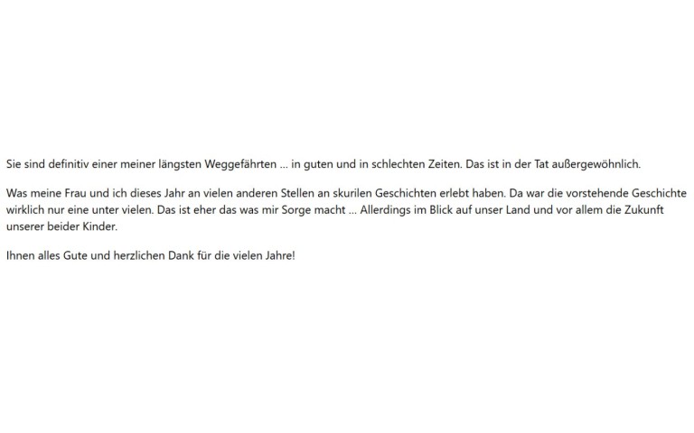 Kundenstimme