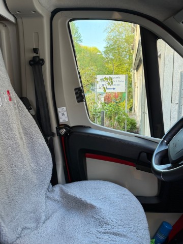 Innenansicht des Wohnmobils