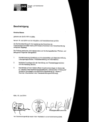 Zertifikat IHK Finanzanlagenvermittler