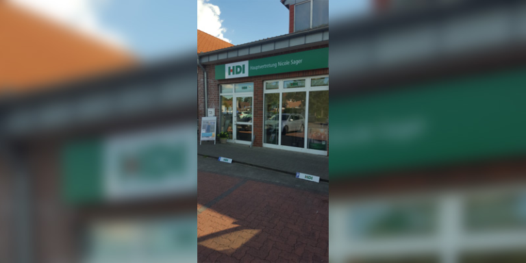 Blick von außen auf die Agentur von Nicole Sager