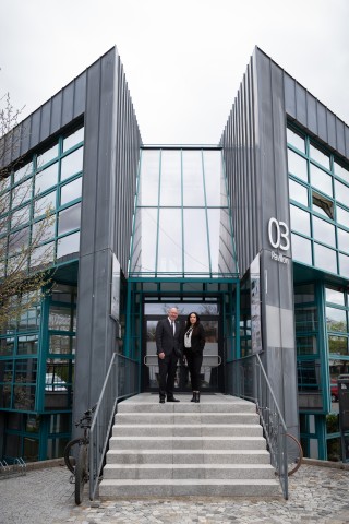 Außenansicht des Agenturgebäudes