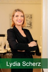 Mitarbeiterin Lydia Scherz