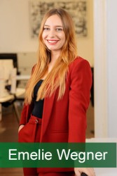 Mitarbeiterin Emelie Wegner