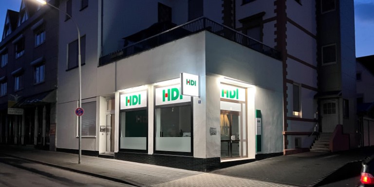 Außenansicht der HDI Agentur
