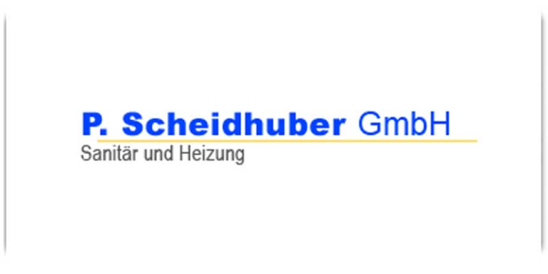 Logo P. Scheidhuber GmbH - Sanitär und Heizung