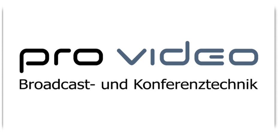 Logo pro video Broadcast- und Konferenztechnik