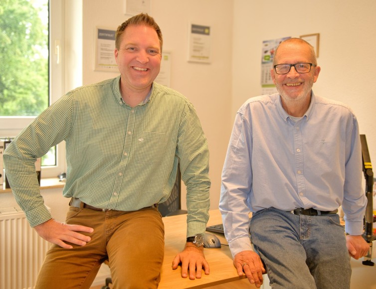 Rouven Bröcker und Jens Gilenski