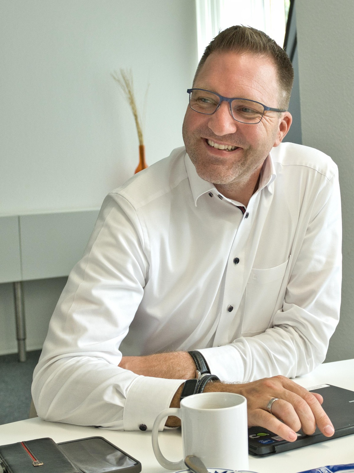 Agenturleiter Rouven Bröcker