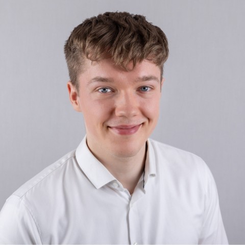 Auszubildener Eric Anders
