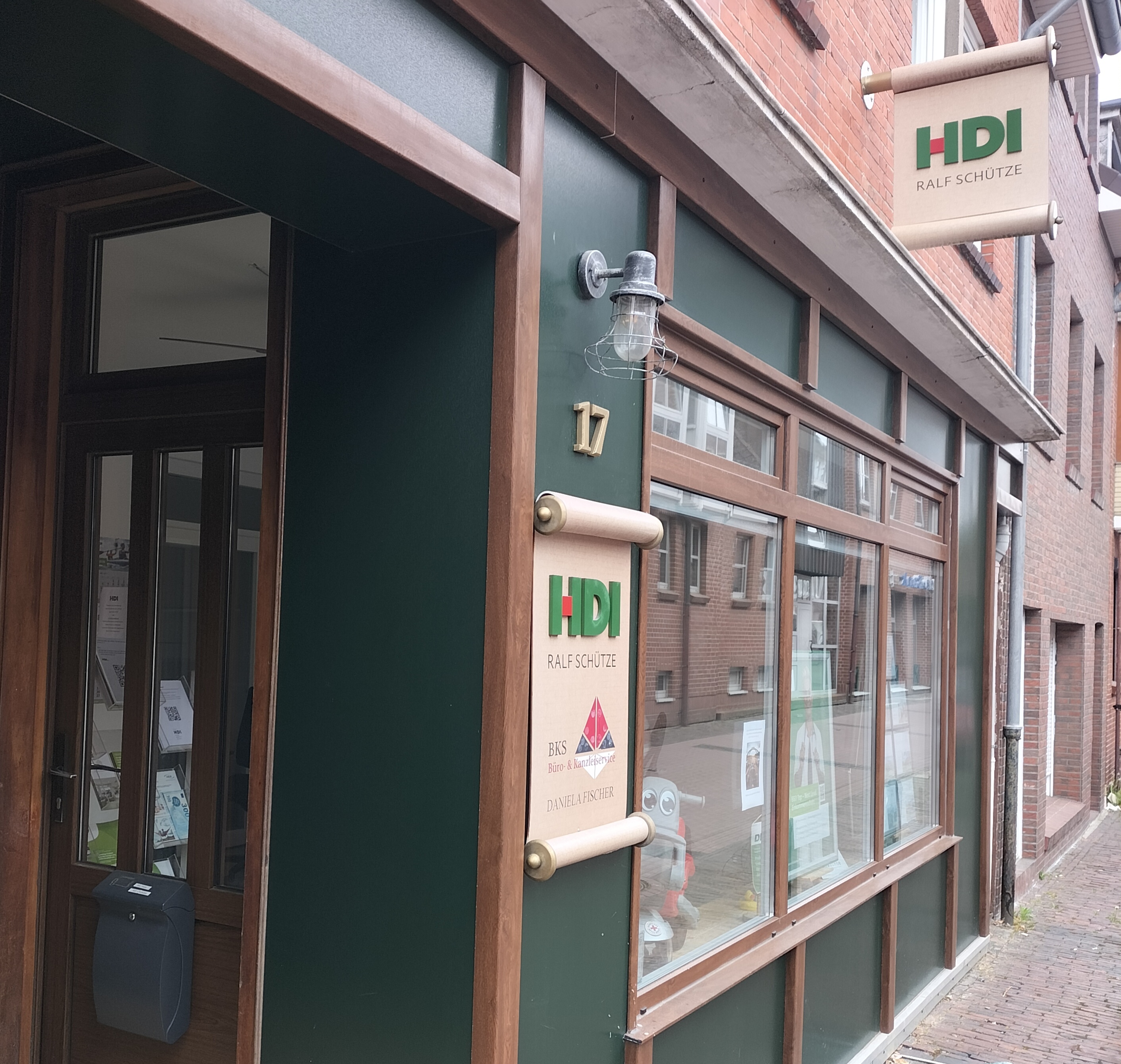 Agentur Schütze von außen