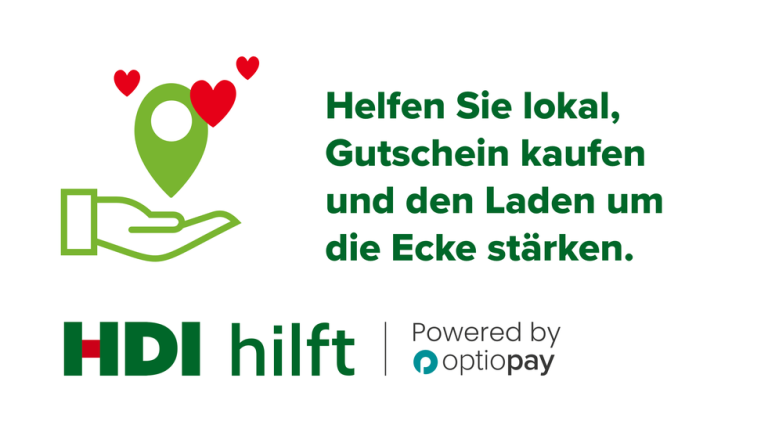 Mit HDI lokalen Geschäften helfen