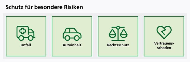 Infografik Bausteine besondere Risiken Branchen