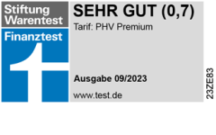 Siegel Stiftung Warentest zeichnet den Premium-Tarif der HDI Privat-Haftpficht mit sehr gut aus