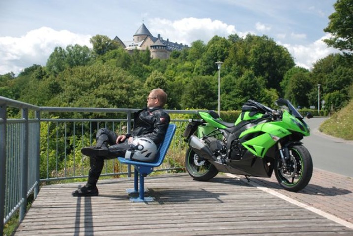 Nordhessisches Motorradparadies: Wenn das Abenteuer beginnen soll.