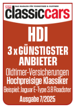 Günstigster Anbieter Oldtimer-Versicherungen Beispiel Jaguar